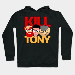 Kill Tony Characters South Park Style (White) Hoodie